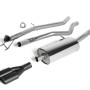 VW Amarok 2.0 BiTDI 163/180 - Cat-Back Exhaust System with Twin Black Oval Outlets