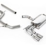 Seat Leon/Golf MK6 GT 2.0 TDI 140PS - Non-Resonated (Louder) Cat-Back Exhaust System with Twin JET Trims