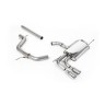 Seat Leon/Golf MK6 GT 2.0 TDI 140PS - Non-Resonated (Louder) Cat-Back Exhaust System with Twin JET Trims