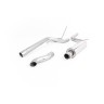 VW Caddy 2.0 TDI (non Maxi Models) - Resonated (Quieter) DPF-Back Exhaust System with Discrete Tip
