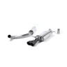 Resonated (Quieter) Cat-Back Exhaust System with Twin Cerakote Black Tips