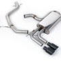 VW Golf Mk5 GTi Edition 30 2.0T - Non-Resonated (Louder) Cat-Back Exhaust System with Cerakote Black Tips
