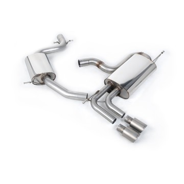 VW Golf Mk5 GTi Edition 30 2.0T - Resonated (Quieter) Cat-Back Exhaust System with Titanium Tips