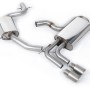 VW Golf Mk5 GTi Edition 30 2.0T - Resonated (Quieter) Cat-Back Exhaust System with Titanium Tips
