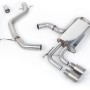 VW Golf Mk6 GT 1.4 TSI 160PS - Non-Resonated (Louder) Cat-Back Exhaust System with Titanium Tips