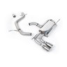 VW Golf Mk6 GT 1.4 TSI 160PS - Non-Resonated (Louder) Cat-Back Exhaust System with Titanium Tips