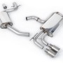VW Golf Mk6 GT 1.4 TSI 160PS - Resonated (Quieter) Cat-Back Exhaust System with Titanium Tips