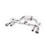 VW Beetle 2.0 TSI (A5 Chassis) - Non-Resonated (Louder) Cat-Back Exhaust System with Titanium Tips