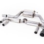 VW Beetle 2.0 TSI (A5 Chassis) - Resonated (Quieter) Cat-Back Exhaust System with Cerakote Black Tips