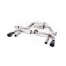 VW Beetle 2.0 TSI (A5 Chassis) - Resonated (Quieter) Cat-Back Exhaust System with Cerakote Black Tips