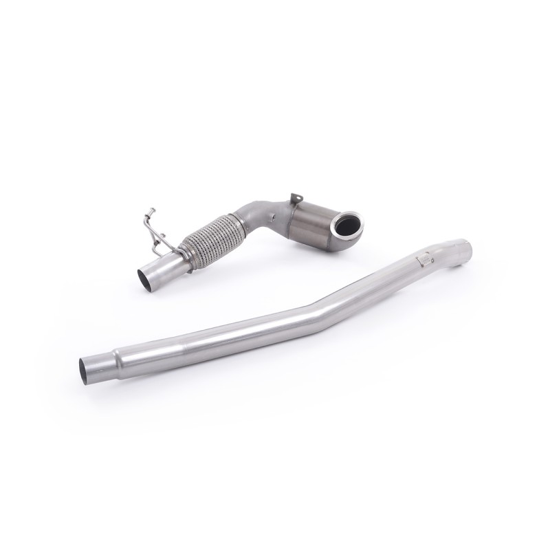 Large Bore Downpipe with Hi-Flow Sports Catalyst - For OE Cat-Back (Audi/Seat/VW)