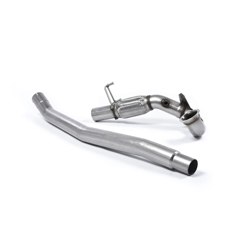 Stainless Steel Cast Large Bore Downpipe with Catalyst Delete (For OE Cat-Back) (Seat/VW)