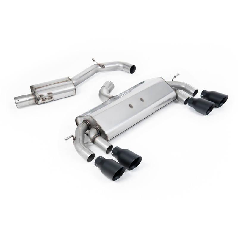 VW Golf R MK7 2.0 TSI (76.2mm systems) - Resonated RACE (Quieter) Cat-Back Exhaust System