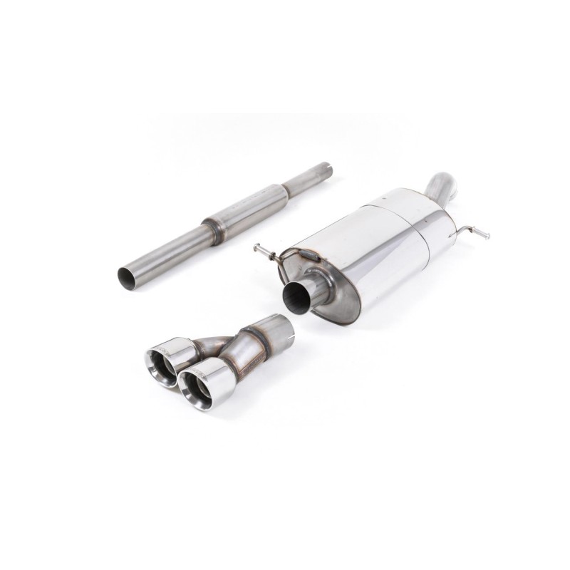 VW Polo GTI 1.8 TSI 192ps - Non-Resonated Cat-Back Exhaust System
