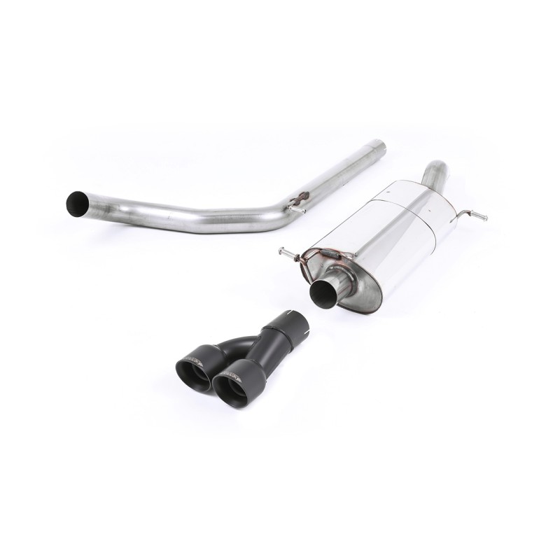 VW Polo GTI 1.8 TSI 192ps - Non-Resonated (Louder) Cat-Back Exhaust System with Twin Polished Tips