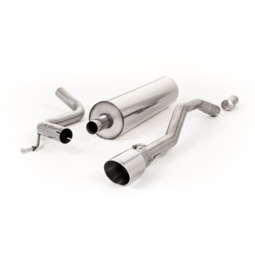 VW Up GTI 115ps & 1.0TSI 90ps - Road+ Cat-Back Exhaust System with GT-90 Polished Trim