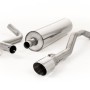 VW Up GTI 115ps & 1.0TSI 90ps - Road+ Cat-Back Exhaust System with GT-90 Polished Trim