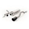 VW Up GTI 115ps & 1.0TSI 90ps - Road+ Cat-Back Exhaust System with GT-90 Cerakote Black Trim