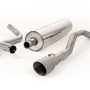 VW Up GTI 115ps & 1.0TSI 90ps - Resonated (Resonated) Cat-Back Exhaust System with GT-90 Titanium Trim