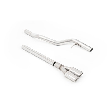 VW Amarok 3.0 V6 TDI - Cat-Back Exhaust System with Twin Oval Outlets