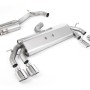 VW Golf R MK7.5 2.0 TSI 310ps (Non GPF Models & 76mm systems) - Non-Valved & Resonated (Quieter) Cat-Back Race Exhaust System with Polished Oval Tips