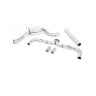 VW Golf MK7.5 GTI (Incl Performance Pack) - Non-Resonated Race (Louder) Cat-Back Exhaust System with GT-100 Polished Trims