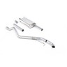 VW T6 LWB 2.0TSI Petrol - Road+ Cat-Back Exhaust System with Discrete Outlet