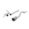 VW Up GTI 115ps & 1.0TSI 90ps - Non-Resonated (Louder) Cat-Back Exhaust System with GT-90 Titanium Trim