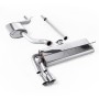 VW Golf MK7.5 1.5TSI Evo GT & R-Line - Resonated (Quieter) Cat-Back Exhaust System with Polished Trims (GTD Style)