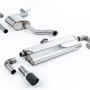 VW Golf MK7.5 1.5TSI Evo GT & R-Line - Resonated (Louder) Cat-Back Exhaust System with Carbon Trims (GTI Style)
