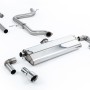 VW Golf MK7.5 1.5TSI Evo GT & R-Line - Non-Resonated (Louder) Cat-Back Exhaust System with Polished Trims (GTI Style)