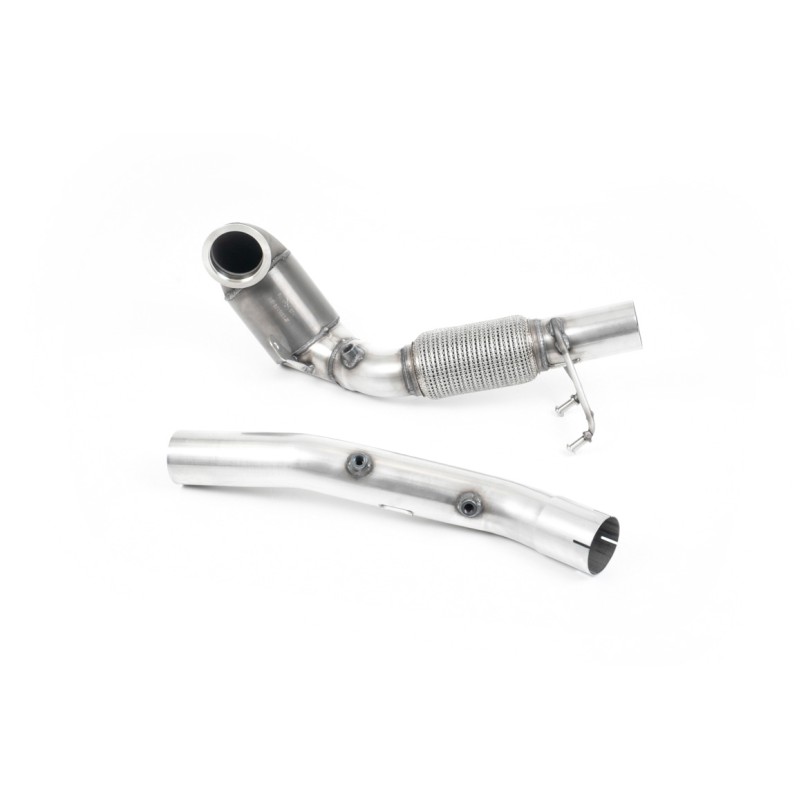 Seat Leon Cupra/Skoda Octavia vRS/VW MK7.5 GTI - Large Bore Downpipe with 200 Cell HJS Catalyst and GPF/OPF Delete (For Milltek Catback Only)