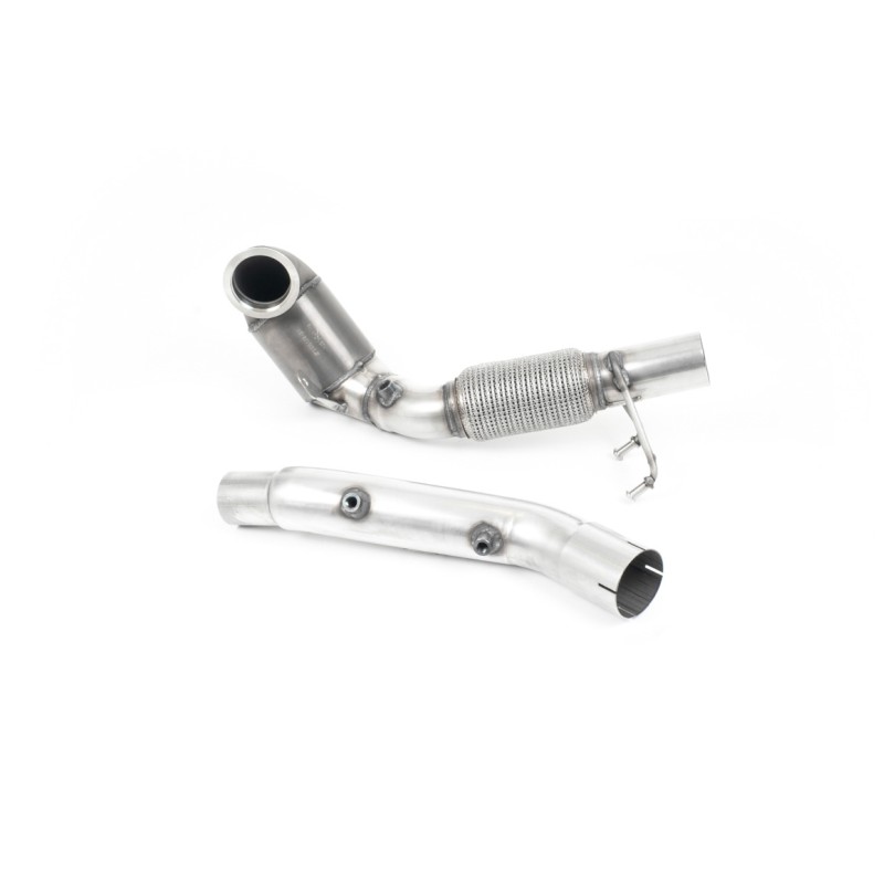 Seat Leon Cupra/Skoda Octavia vRS/VW MK7.5 GTI - Large Bore Downpipe with 200 Cell HJS Catalyst and GPF/OPF Delete (For OE Catback Only)