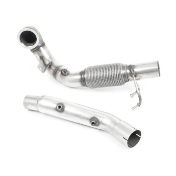 Seat Leon Cupra/Skoda Octavia vRS/VW MK7.5 GTI - Cast Downpipe with GPF/OPF & Catalyst Delete (For OE Catback)