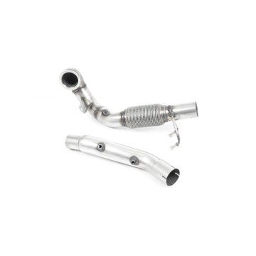 Seat Leon Cupra/Skoda Octavia vRS/VW MK7.5 GTI - Cast Downpipe with GPF/OPF & Catalyst Delete (For OE Catback)