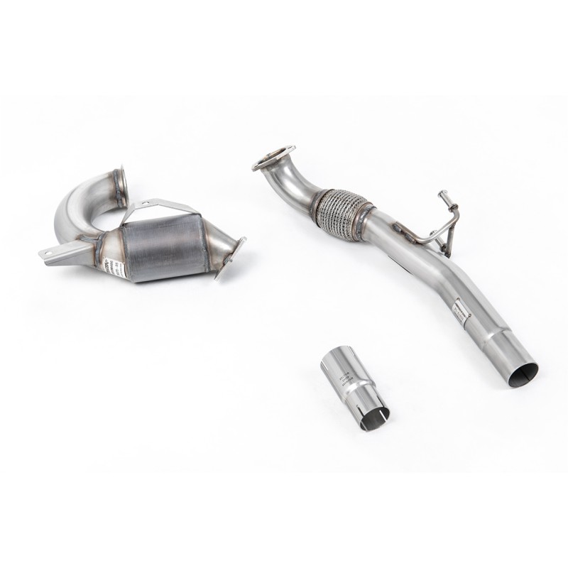 VW Up GTI 115ps & 1.0TSI 90ps - Hi Flow Sports Cat & Downpipe - For OE Cat Back