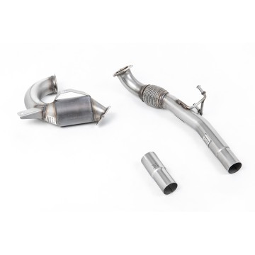 VW Up GTI 115ps & 1.0TSI 90ps - Hi Flow Sports Cat & Downpipe - For Milltek Cat Back