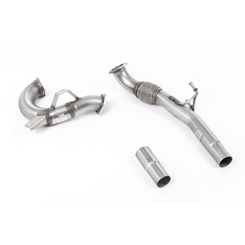VW Up GTI 115ps & 1.0TSI 90ps - Large Bore Downpipe & De-Cat - For Milltek Cat Back