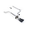 VW Polo GTI 2.0 TSI (AW - 5 Door/Non GPF Models) - Non-Resonated (Louder) Cat-Back Exhaust System with Cerakote Black GT-90 Trims