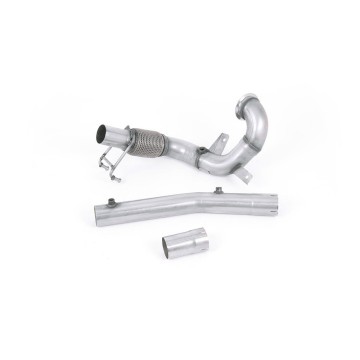 VW Polo GTI 2.0 TSI (AW - 5 Door/Pre Facelift/GPF Models) - Non-Resonated (Louder) Downpipe & De-Cat - For Milltek Cat-Back