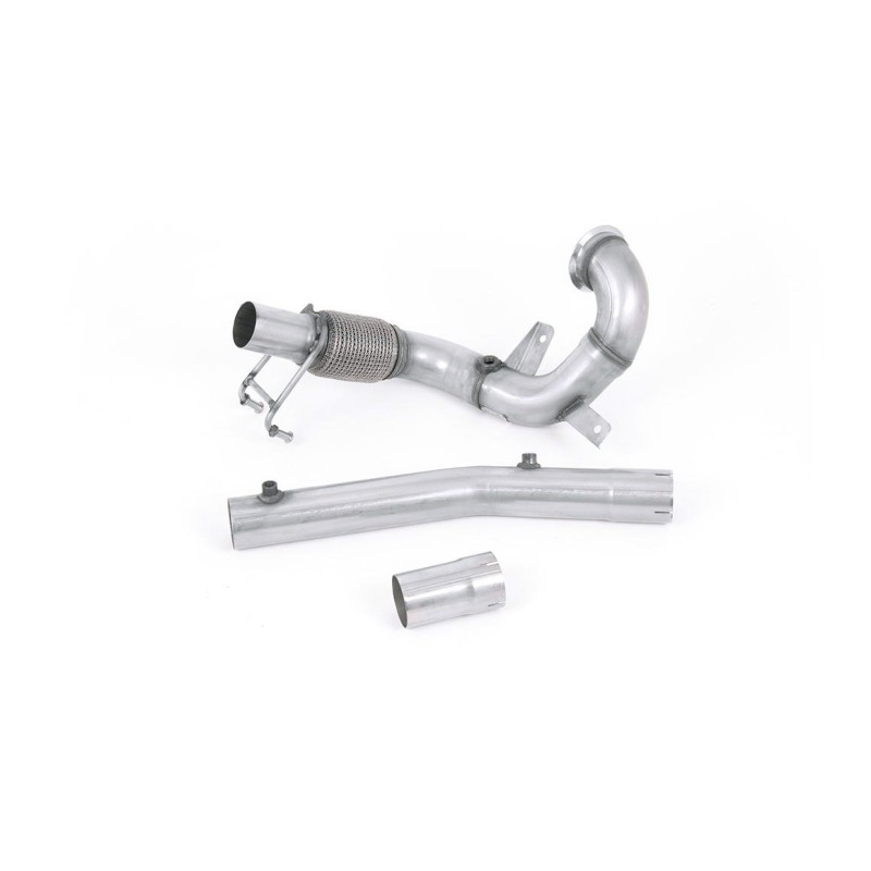 VW Polo GTI 2.0 TSI (AW - 5 Door/Pre Facelift/GPF Models) - Non-Resonated (Louder) Downpipe & De-Cat - For Milltek Cat-Back