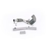 VW Polo GTI 2.0 TSI (AW - 5 Door/Pre Facelift/GPF Models) - Non-Resonated (Louder) Downpipe with Hi-Flow Sports Cat - For Milltek Cat-Back