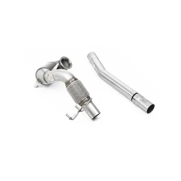 VW Polo GTI 2.0 TSI (AW - 5 Door/Non GPF Models) - Non-Resonated Downpipe and Race Cat for Milltek Cat Back