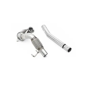 VW Polo GTI 2.0 TSI (AW - 5 Door/Non GPF Models) - Non-Resonated Downpipe and Race Cat for OE Cat Back