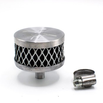 Pipercross Crank Case Breather Air Filter 13mm Metal Neck.