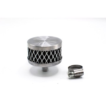 Pipercross Crank Case Breather Air Filter 13mm Metal Neck.