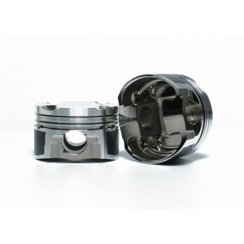 BMW 3.0L 24V (S58B30A) (10.2:1) ZRP 1400HD Forged Pistons by Wiseco