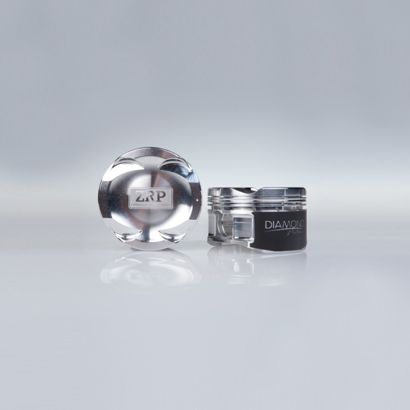 Toyota Supra 3.0l 2JZ 8.5:1 Diamond Forged Pistons w/ H-13 Tool Steel Pins
