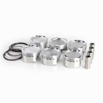 BMW 3.0L M54B30 E46 ZRP Forged Pistons by Wossner