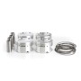 VW 2.0L TFSI / TSI (Chain Driven) (23.00mm Pin) ZRP Forged Pistons by Wossner